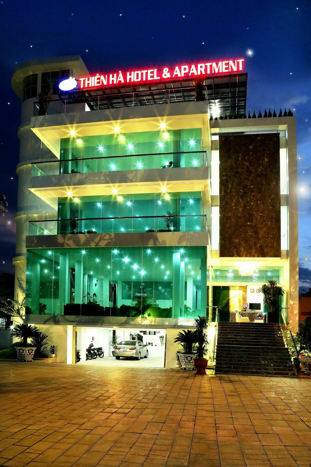 Thien Ha Hotel & Apartment Ho-Chi-Minh-Stadt Exterior foto