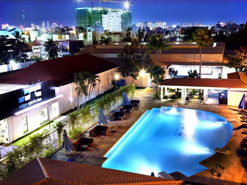 Thien Ha Hotel & Apartment Ho-Chi-Minh-Stadt Exterior foto
